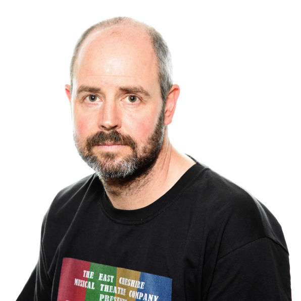 Male Actor headshot  with white back ground 